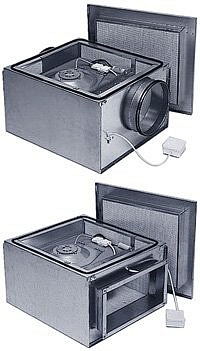Вентиляторы в изолированном корпусе серии IRE 50x25/315
