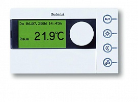 Пульт управления настенным котлом Logamatic RC35 (для регулирования по комнатной температуре), Buderus